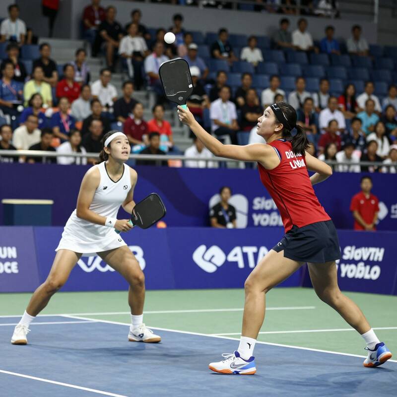 Diệp Hà và Na Ny làm nên chuyện: HCV U18 đôi nữ pickleball cho Nghệ An tại Đà Nẵng - 3370